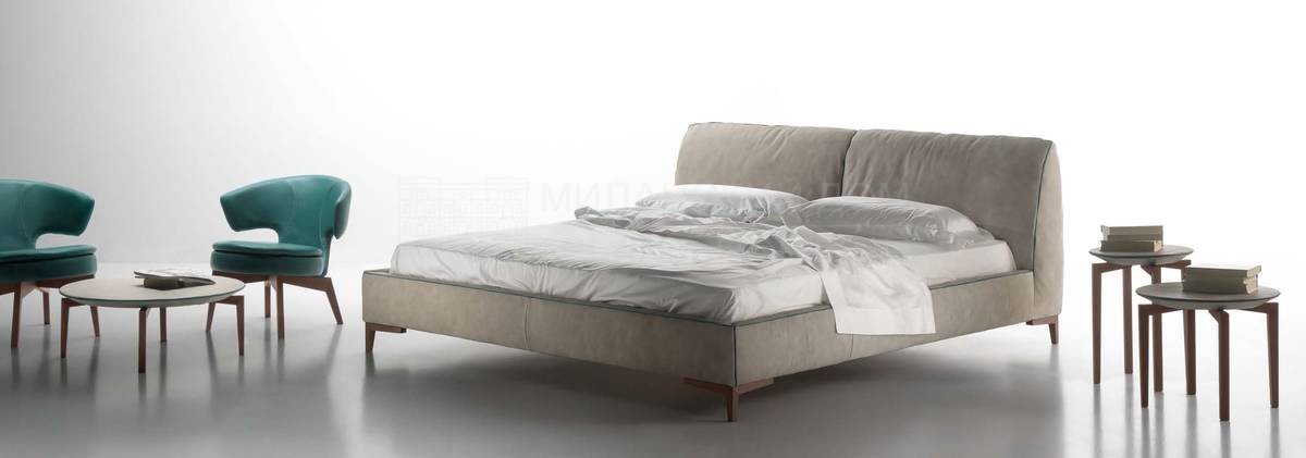 Кровать с мягким изголовьем Kong night из Италии фабрики GAMMA ARREDAMENTI