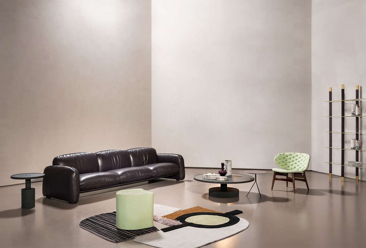 Кожаный диван Brigitte sofa из Италии фабрики BAXTER