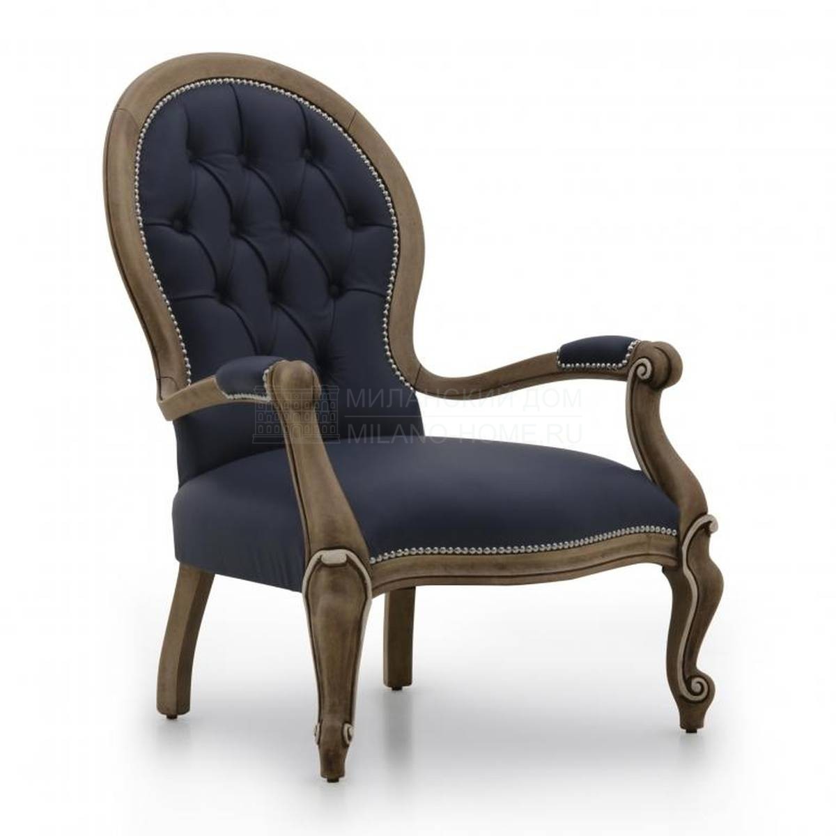 Кожаное кресло Diva leather из Италии фабрики SEVEN SEDIE