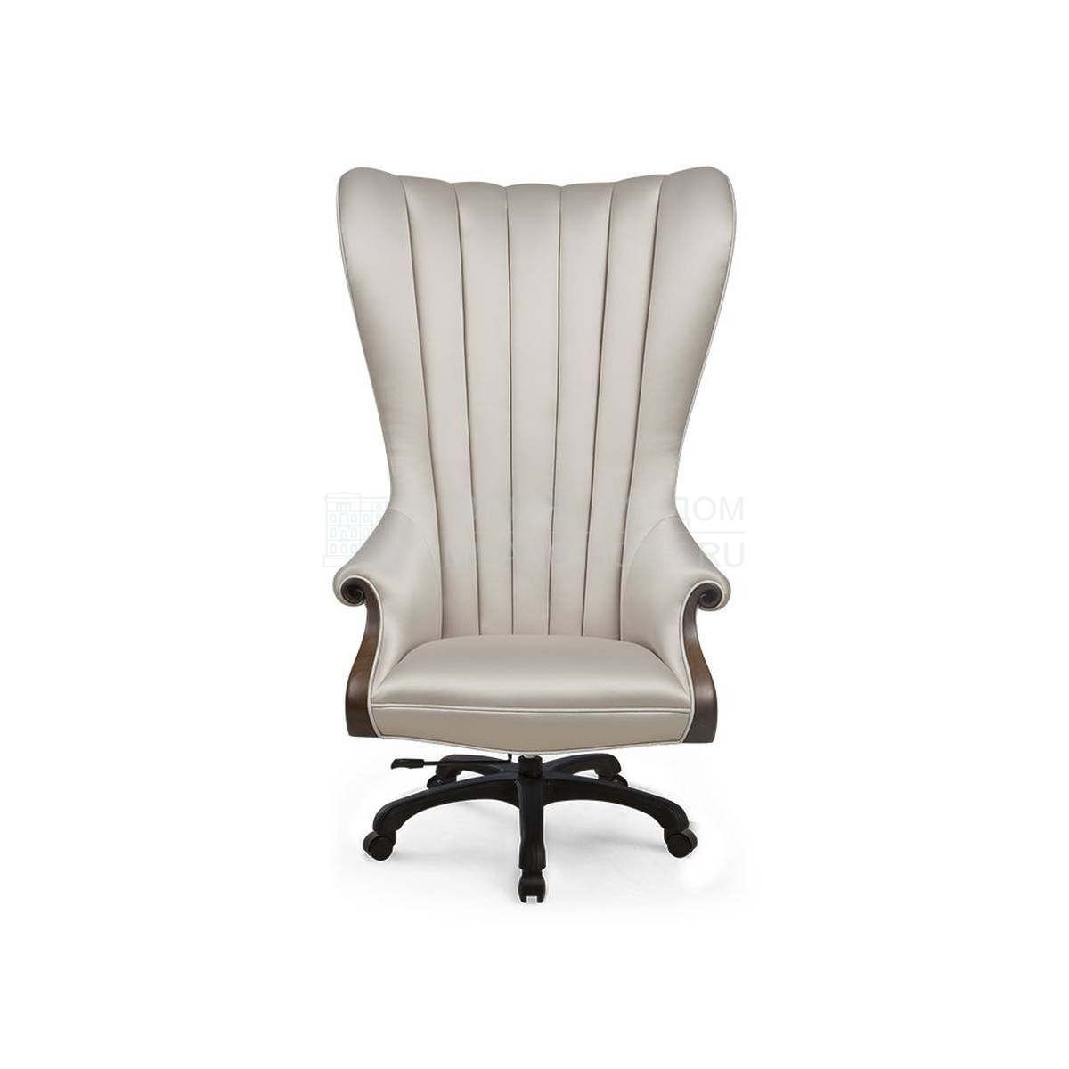 Кожаное кресло Presidente armchair / art.60-0346 из США фабрики CHRISTOPHER GUY