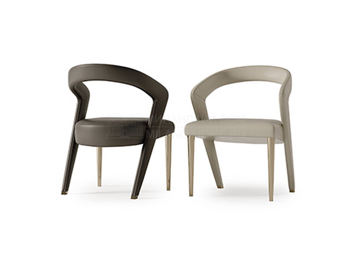 Кожаный стул Wave chair / art. 6060 из Италии фабрики BIZZOTTO