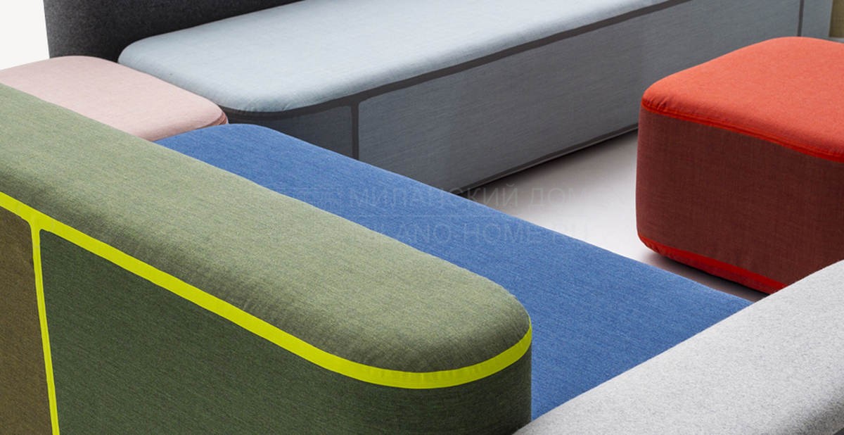 Модульный диван Tape sofa из Италии фабрики MOROSO