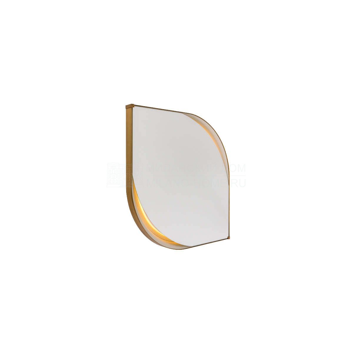 Зеркало настенное Vine teardrop mirror из Италии фабрики TURRI