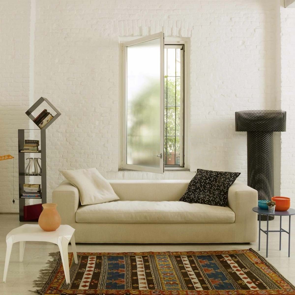 Прямой диван Cuba 25 /sofa из Италии фабрики CAPPELLINI