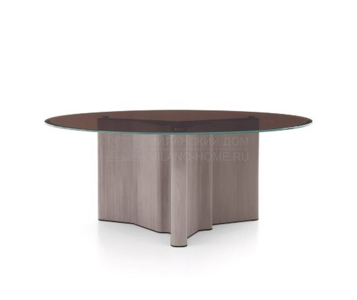 Круглый стол Lou round dining table из Италии фабрики MINOTTI