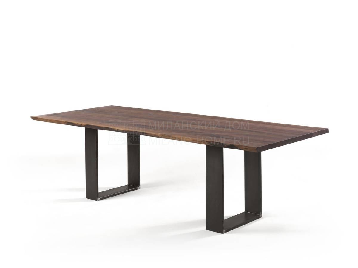 Обеденный стол Newton Squared & Newton Natural Sides/table из Италии фабрики RIVA1920