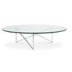 Кофейный столик Cocktail table with glass top / art.63055