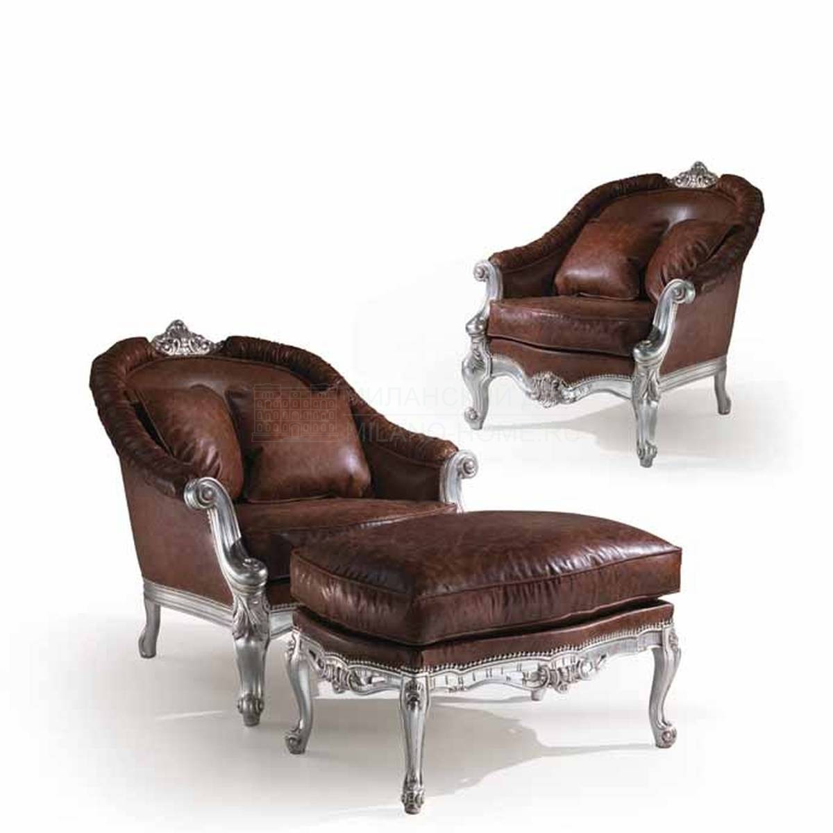 Кресло 11576/armchair из Италии фабрики ANGELO CAPPELLINI 