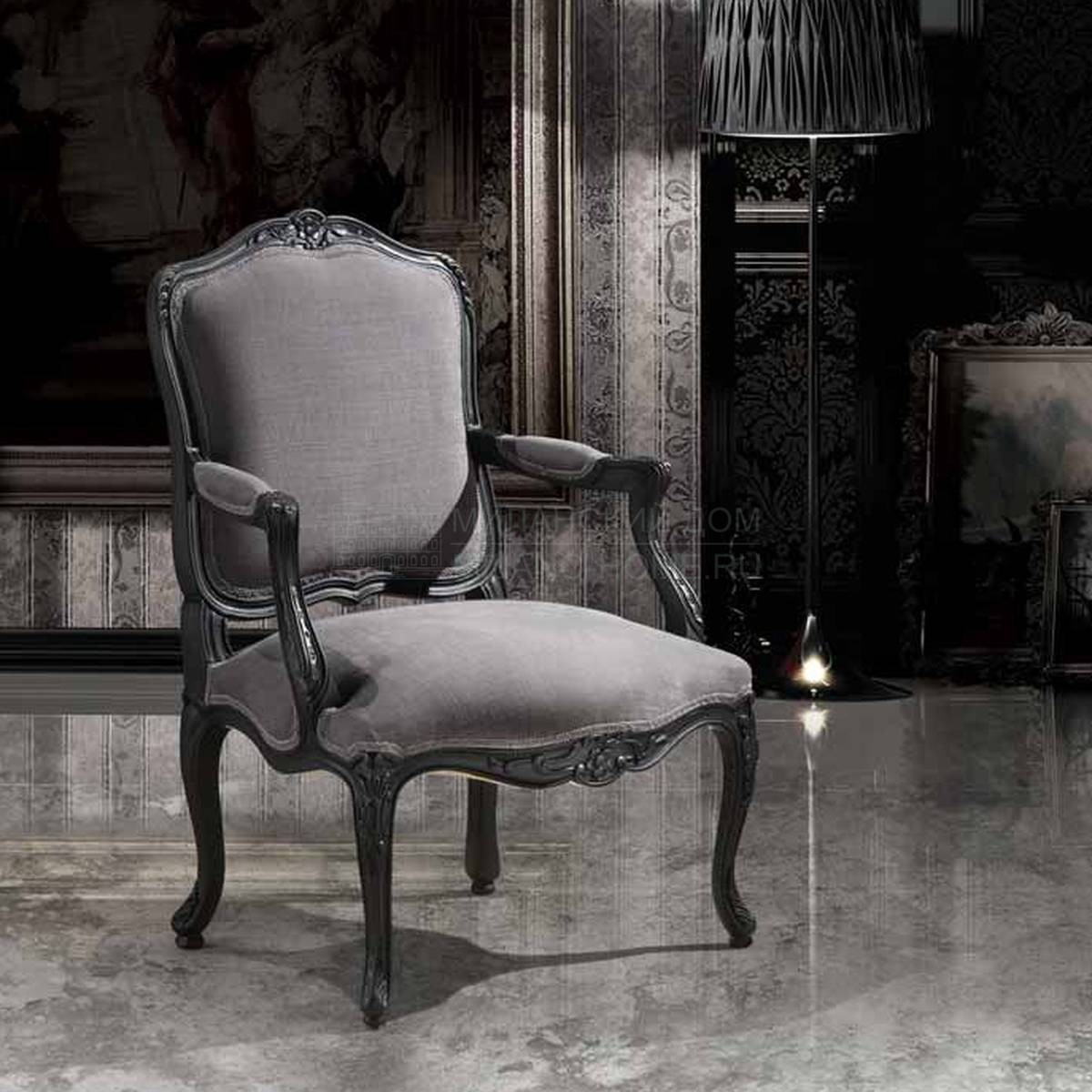 Кресло 2329-P/armchair из Италии фабрики ANGELO CAPPELLINI 