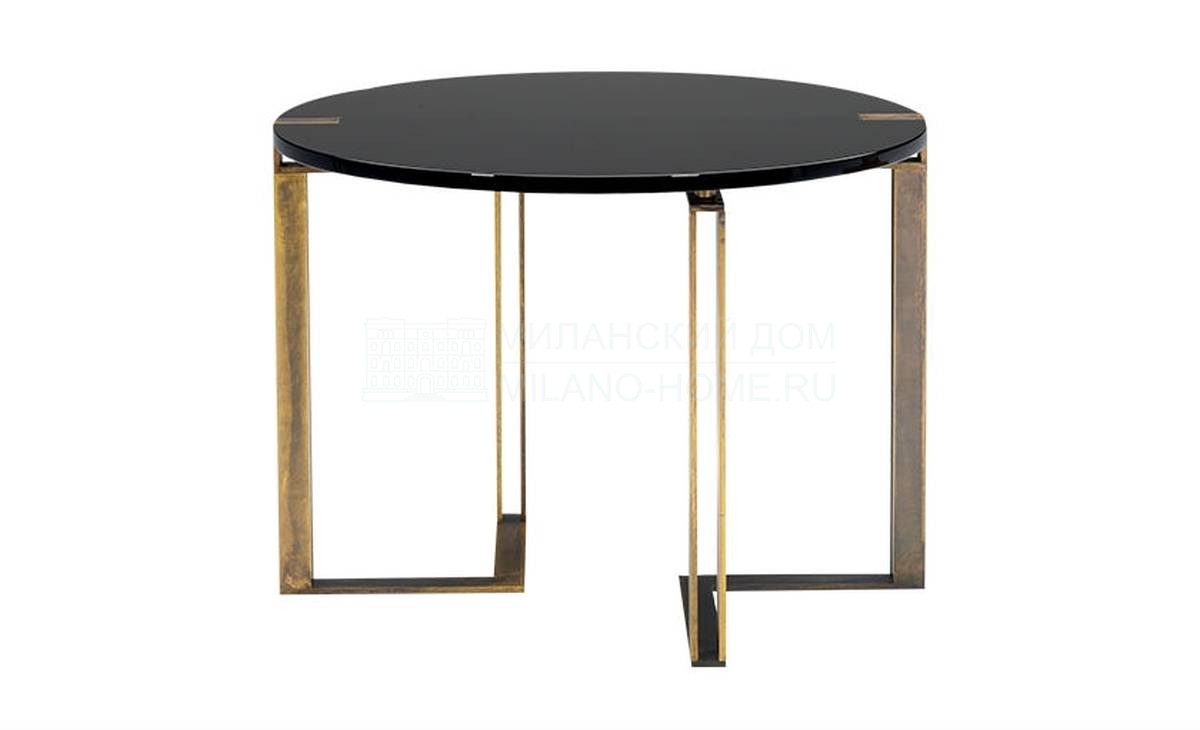 Круглый стол Black and gold round table из Италии фабрики PAOLO CASTELLI