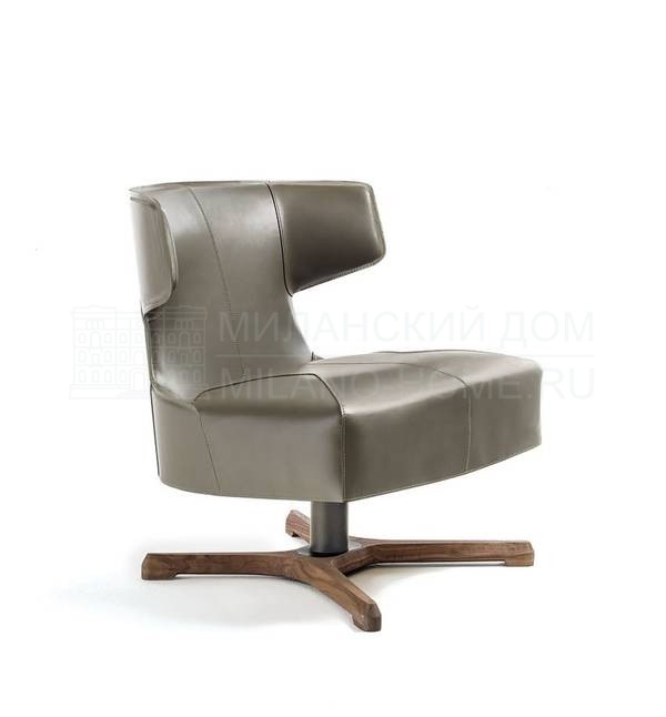 Кожаное кресло Argo из Италии фабрики VITTORIA FRIGERIO
