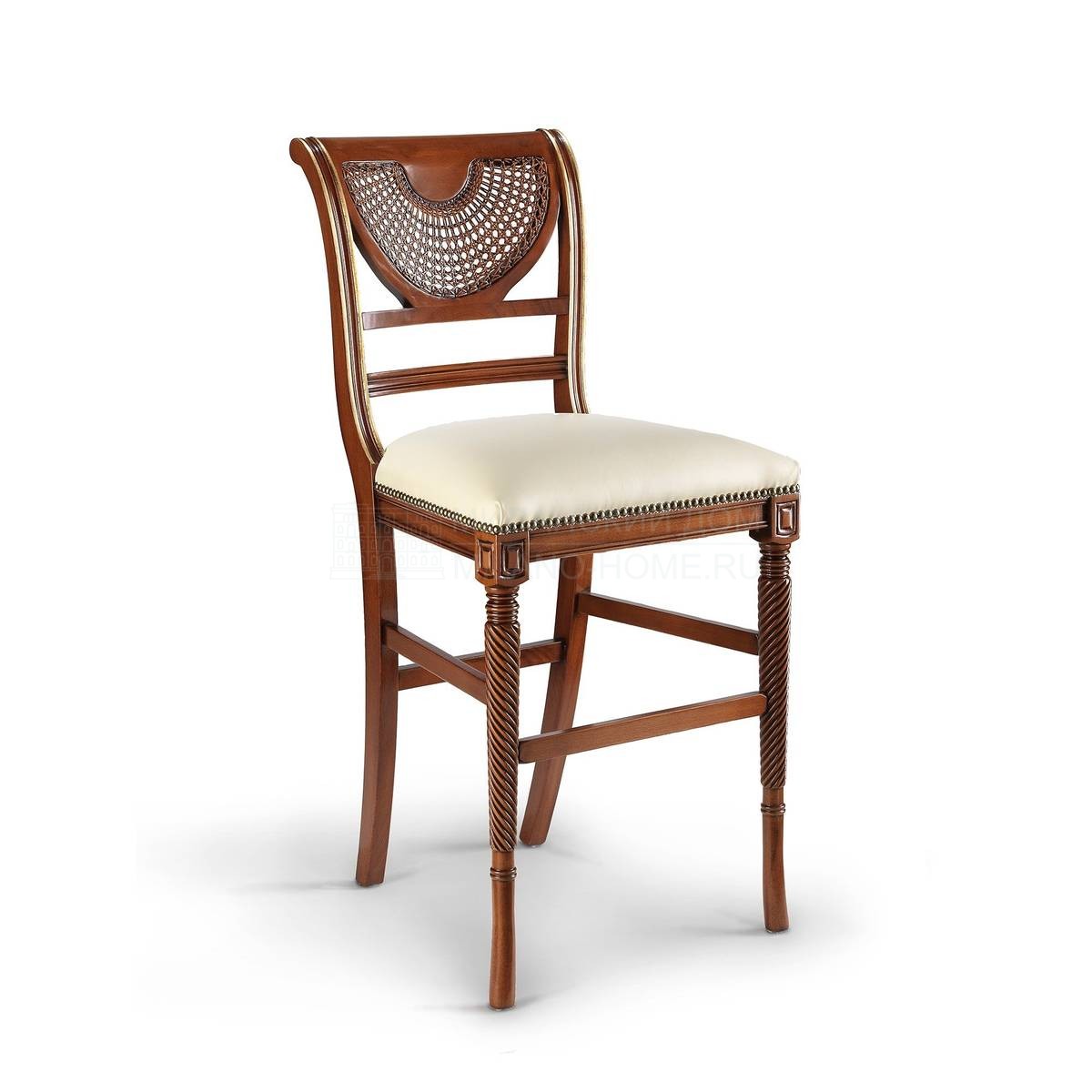 Барный стул The Upholstery/S407 из Италии фабрики FRANCESCO MOLON