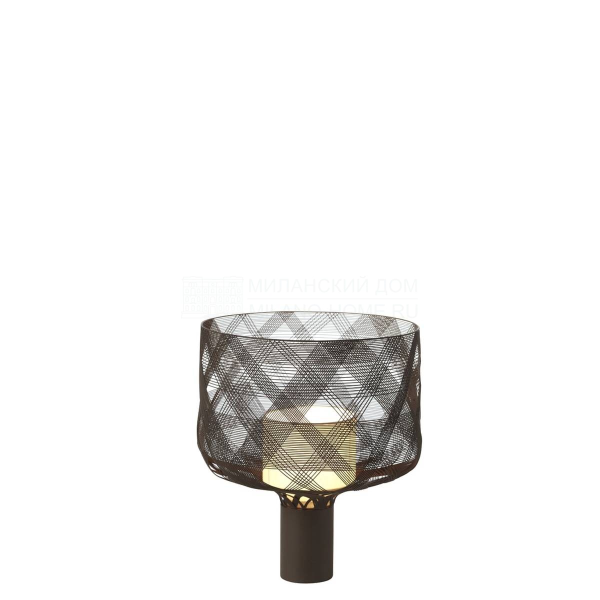 Настольная лампа Antenna brown table lamp mm из Франции фабрики FORESTIER