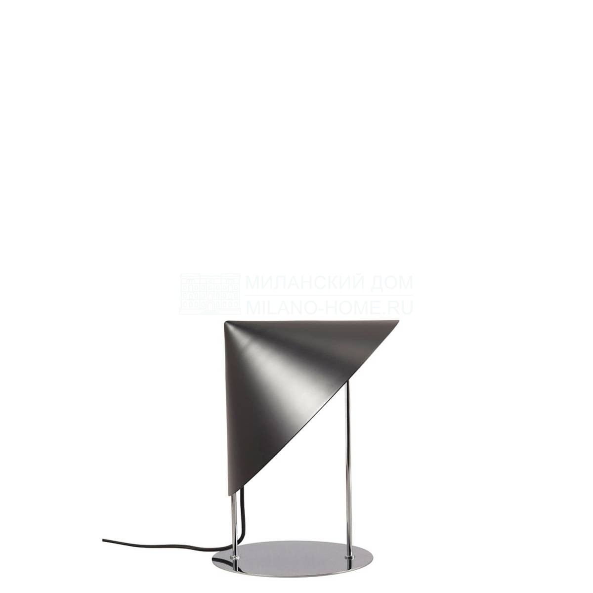 Настольная лампа Lampe geo light cone noir из Франции фабрики FORESTIER