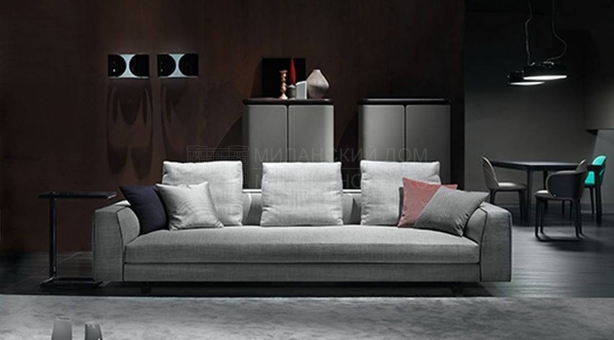 Прямой диван Burton divano из Италии фабрики BUSNELLI