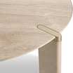 Обеденный стол Ottanta round dining table marble — фотография 9