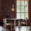 Обеденный стол Ottanta round dining table marble — фотография 11