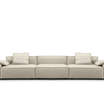 Прямой диван Opera sofa down armrest — фотография 4