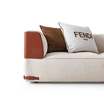 Прямой диван Soho sofa fendi — фотография 3