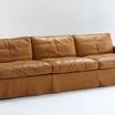 Прямой диван Cousy leather