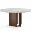 Круглый стол Alan round dining table — фотография 3
