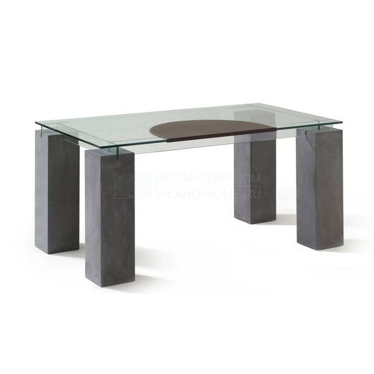 Рабочий стол  (оперативная мебель) Tenere desk concrete patina из Франции фабрики ROCHE BOBOIS