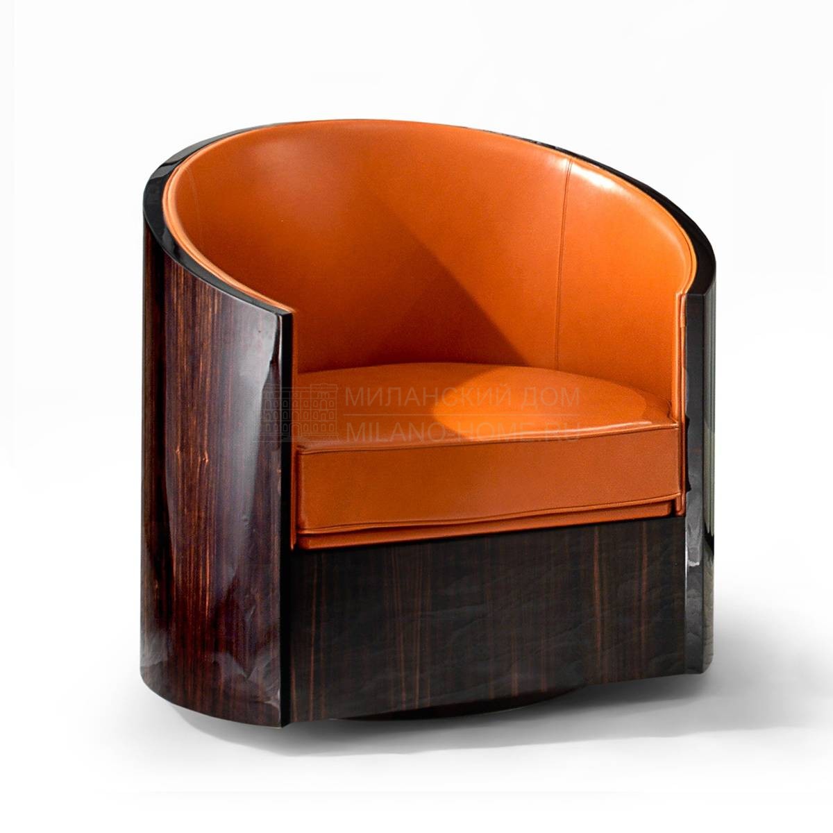 Круглое кресло Eclectica/P541 из Италии фабрики FRANCESCO MOLON