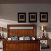 Кровать с деревянным изголовьем Galiano collection/11 bed