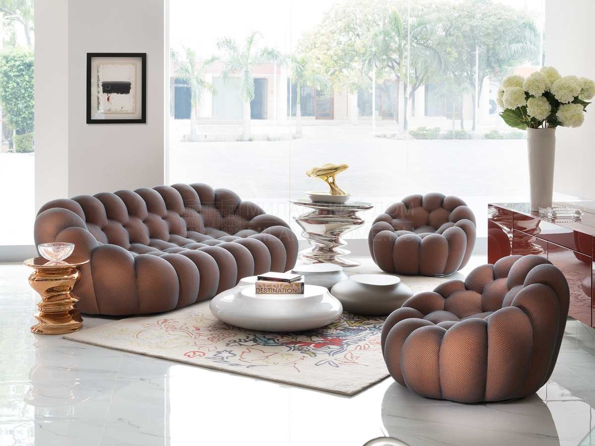 Прямой диван Bubble sofa из Франции фабрики ROCHE BOBOIS