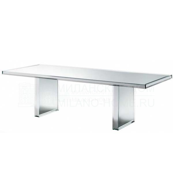 Обеденный стол Prism Mirror Table из Италии фабрики GLAS ITALIA