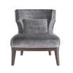 Круглое кресло Grace wood armchair — фотография 2