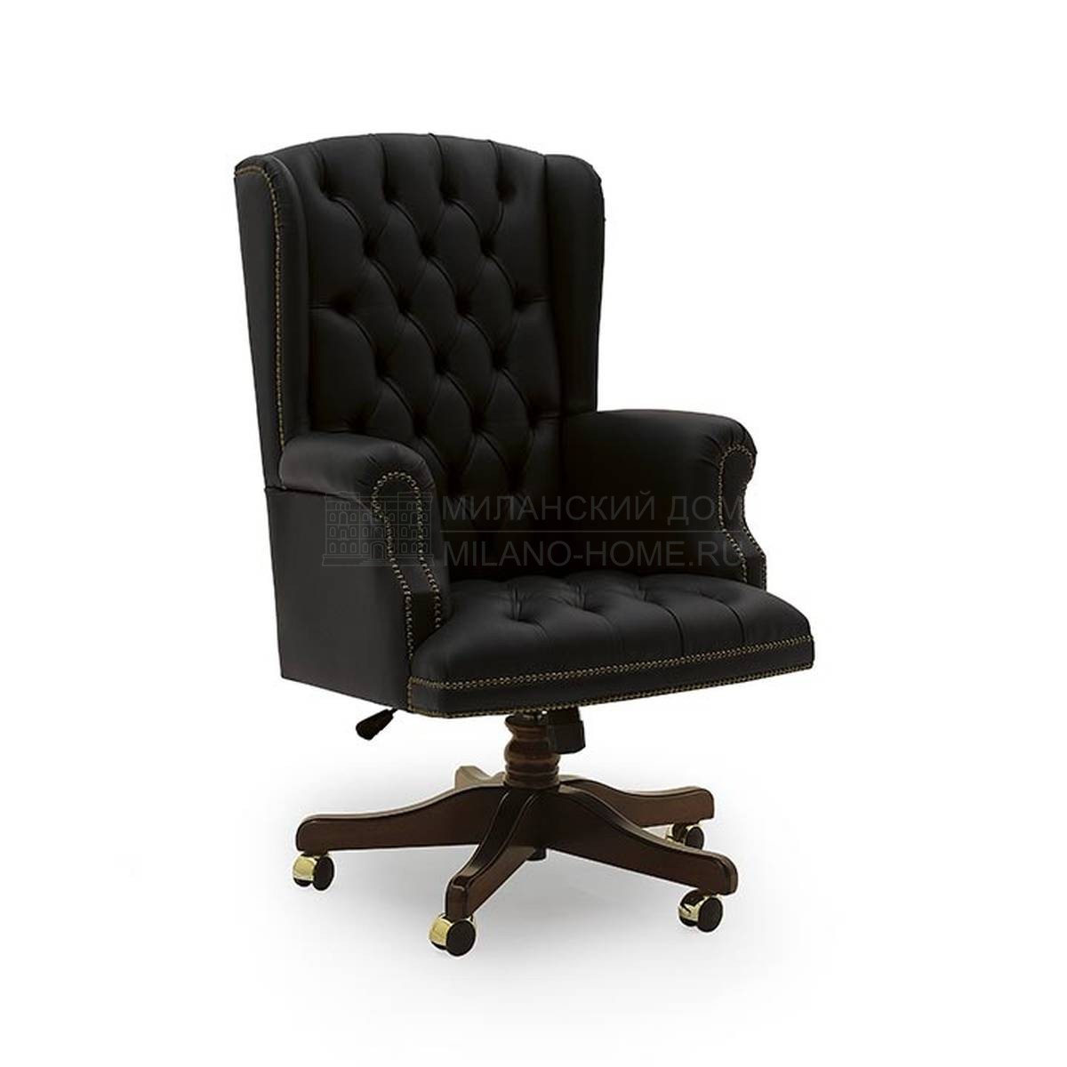 Кожаное кресло Auctor из Италии фабрики SEVEN SEDIE