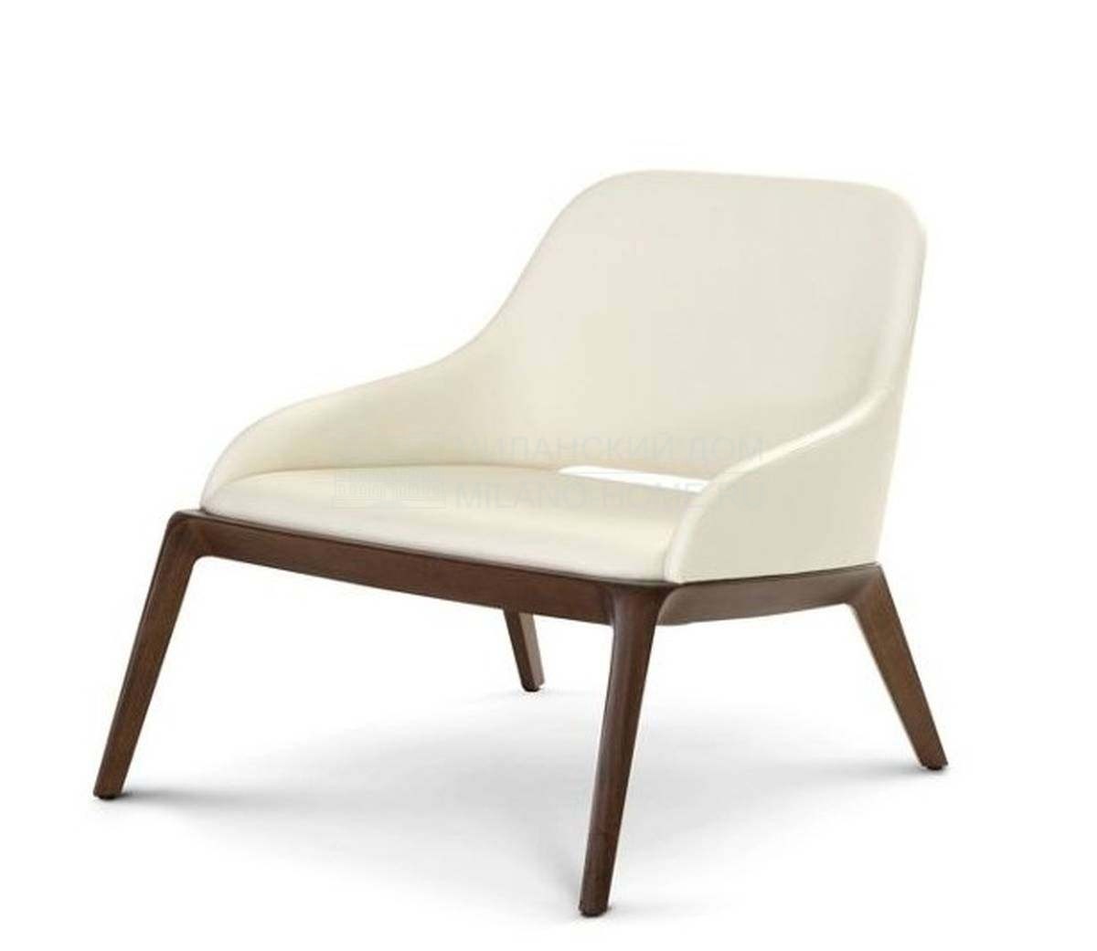 Кожаное кресло Brio armchair из Франции фабрики ROCHE BOBOIS