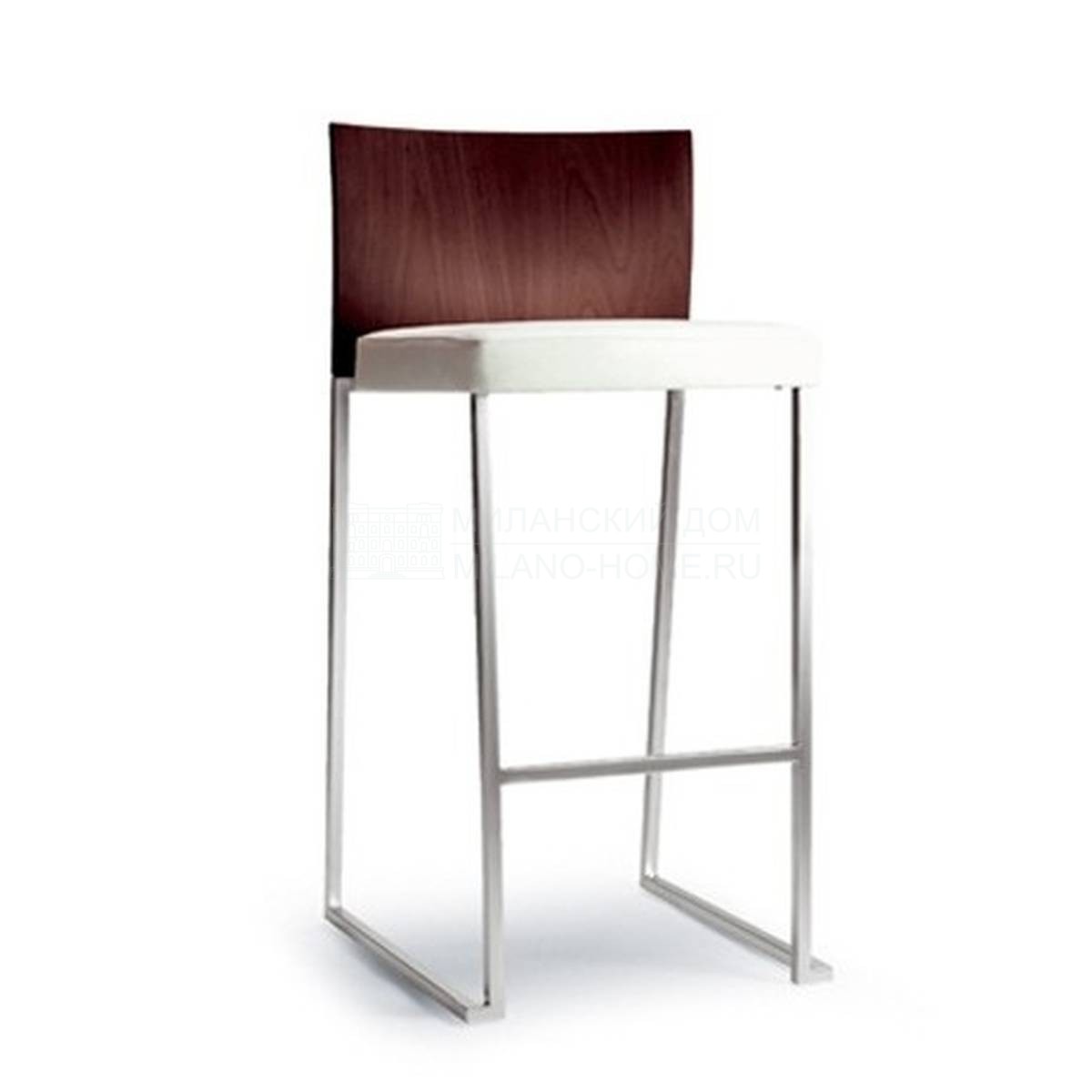 Полубарный стул Brand stool из Италии фабрики TONON