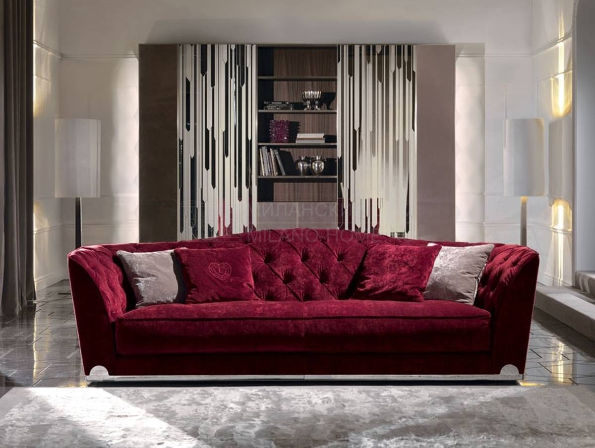 Прямой диван Grace W 553 из Италии фабрики LONGHI