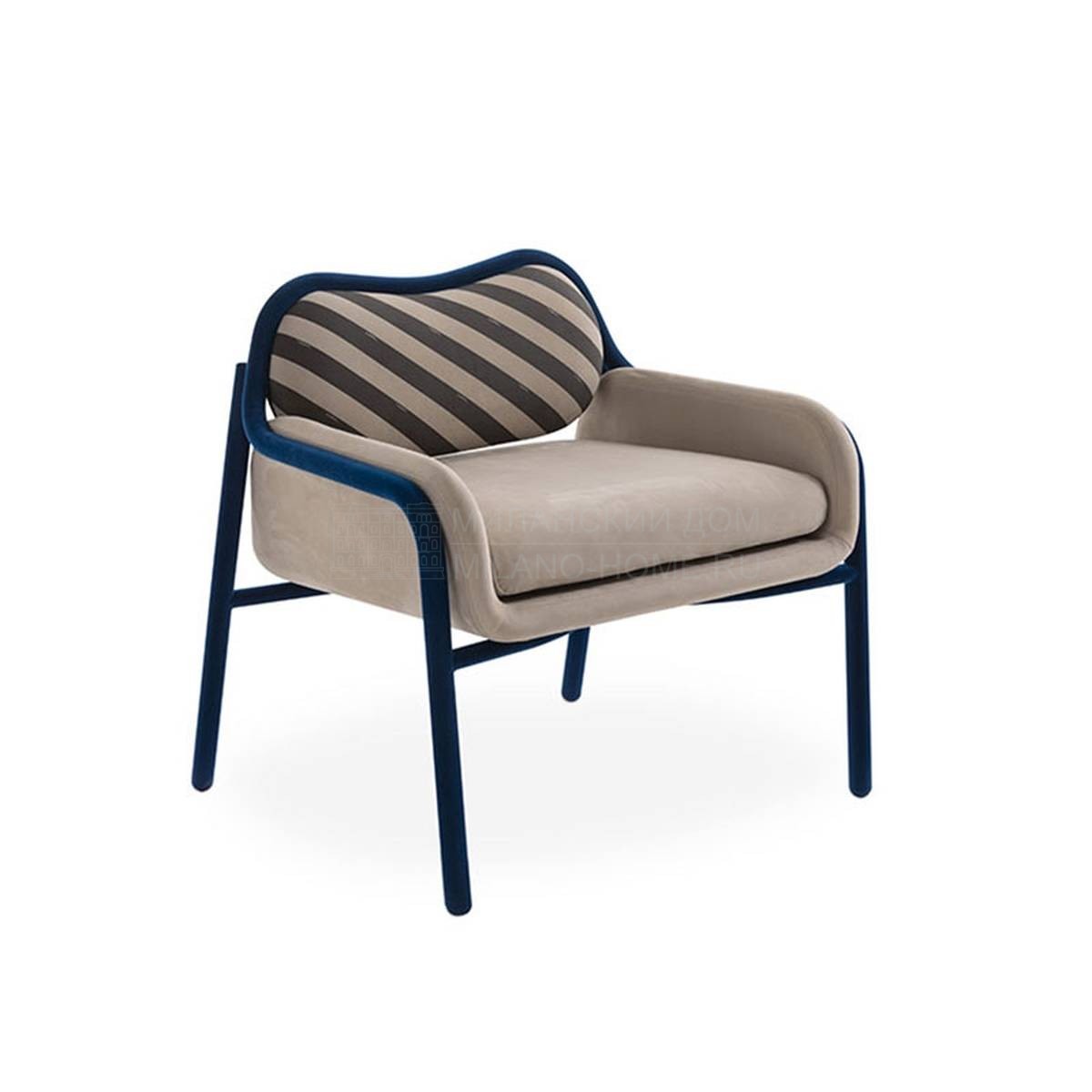 Кресло Flaminia armchair из Италии фабрики FENDI Casa